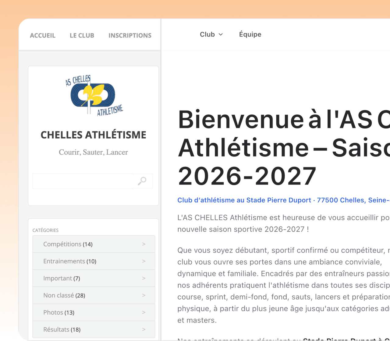 Aperçu d’un site web modernisé après sa refonte